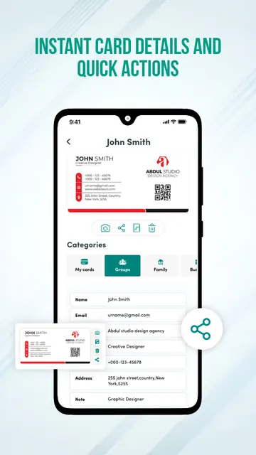 Biz Card Scanner screenshot 2