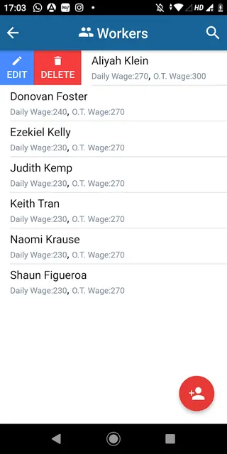 DailySheet - Worker's Register screenshot 4