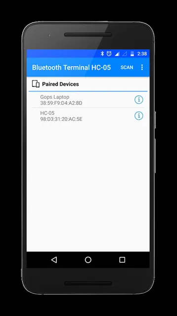 Bluetooth Terminal HC-05 screenshot 1