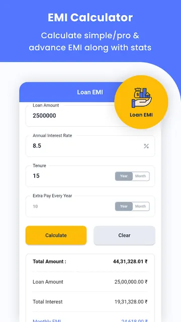Loan EMI Calculator screenshot 3