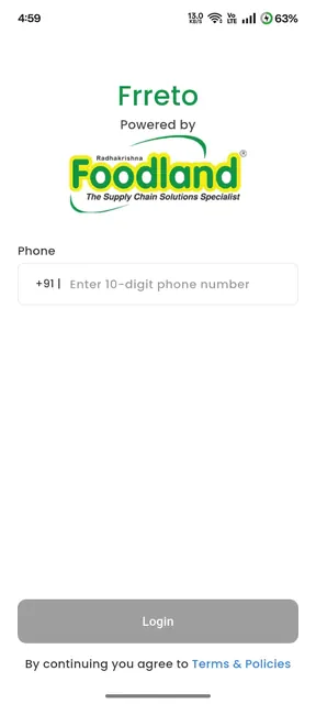RK Foodland screenshot 2