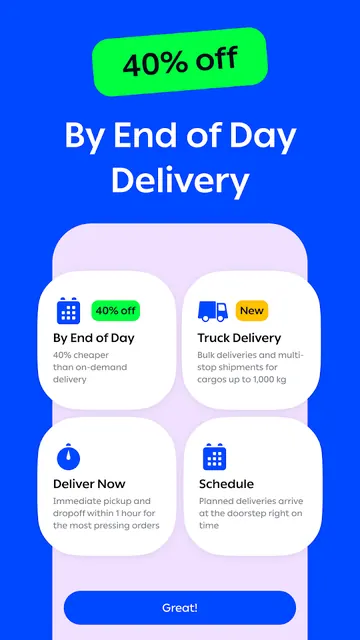 Borzo: Parcel Delivery App screenshot 3