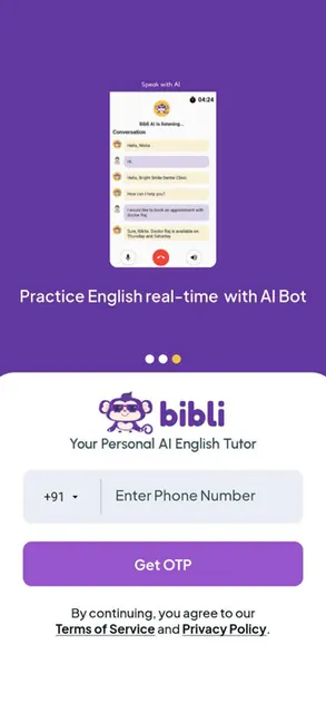 Bibli - AI English Tutor screenshot 3