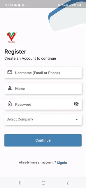 Vaani-AI screenshot 1