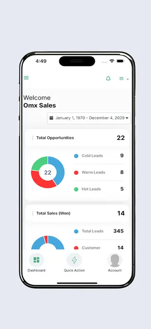 OMX Sales screenshot 2