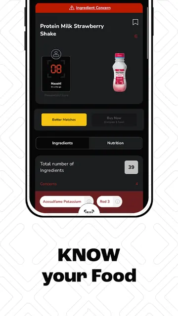 Xume: Health Food Scanner App screenshot 2
