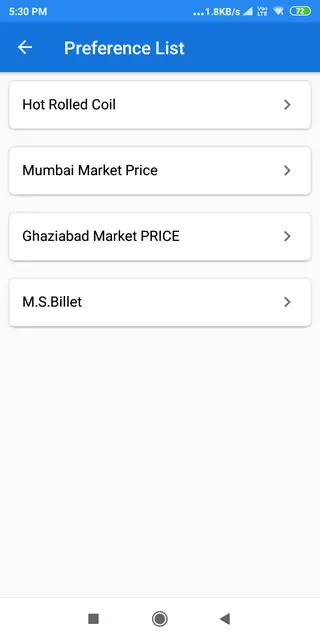Steel Market Alerts screenshot 2