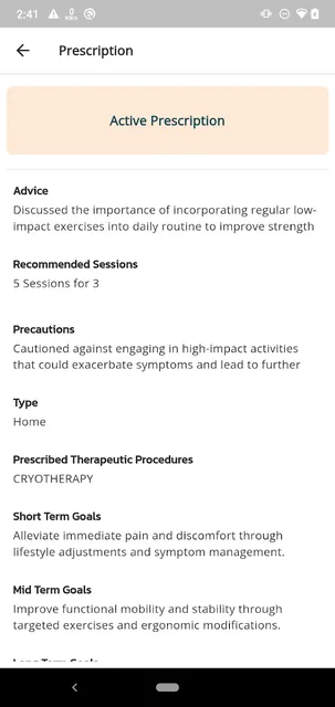 Capri Spine Clinic screenshot 6