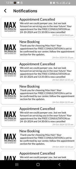 MAX HAIR CLINIC screenshot 2