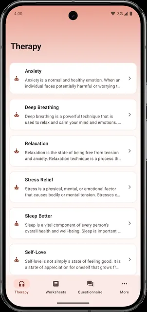 The Mind Care screenshot 1