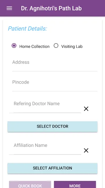 Dr.Agnihotri's path lab screenshot 5