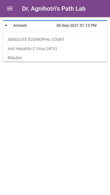 Dr.Agnihotri's path lab screenshot 6