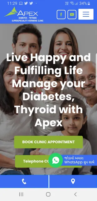 APEX DIABETES THYROID & HORMON screenshot 1