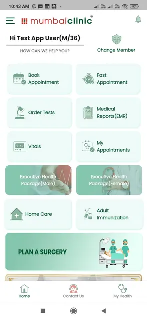 mumbai clinic screenshot 1