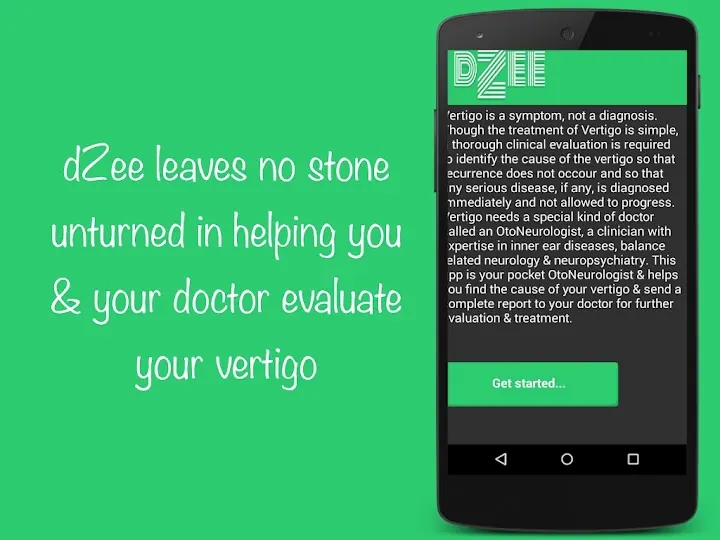 dZee - Vertigo Analysis screenshot 1