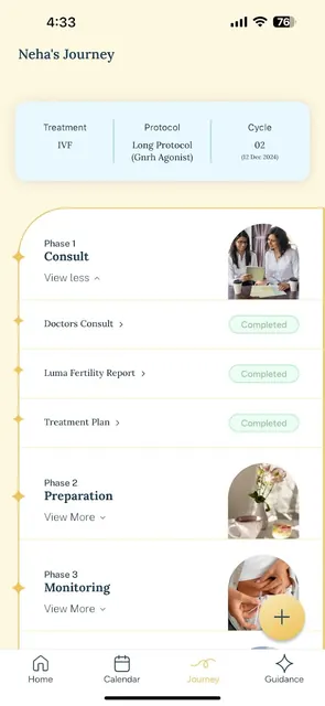 Luma Fertility screenshot 1