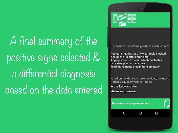 dZee - Vertigo Analysis screenshot 6