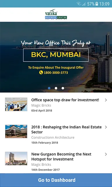 Vatika Business Centre screenshot 2