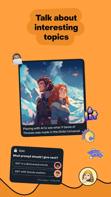 Turnip - Talk to friends screenshot 4