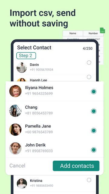 WhatsTool for bulk messaging screenshot 3