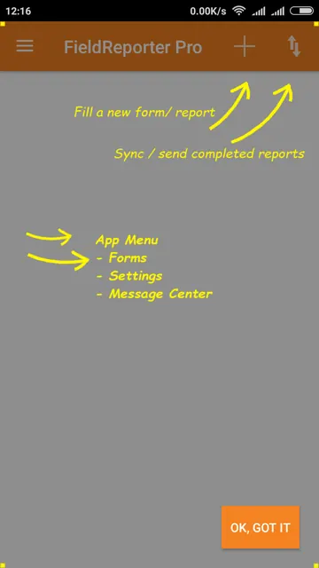 Field Reporter pro screenshot 2