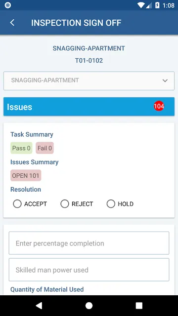 QwikSpec screenshot 4