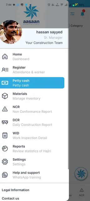 The Hajiri App screenshot 1