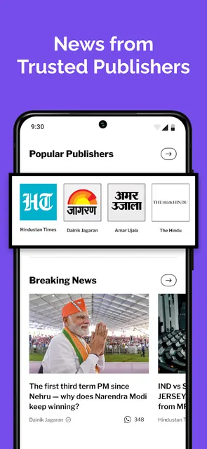 Dailyhunt - News & Magazines screenshot 2