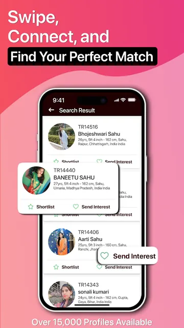 Teli Rishtey Matrimony App screenshot 3