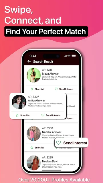 Ahirwar Rishtey Matrimony App screenshot 3