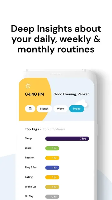 Hourly Journal - Time tracker screenshot 4