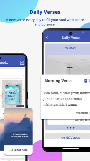 Swahili  English Bible screenshot 5