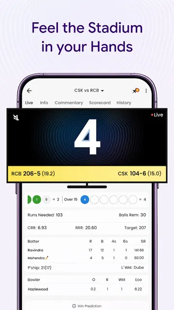 Cricket Guru - Fast Live Score screenshot 2