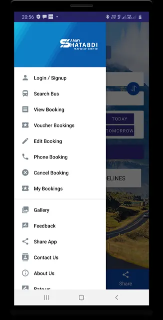 SamayShatabdi Travels screenshot 1