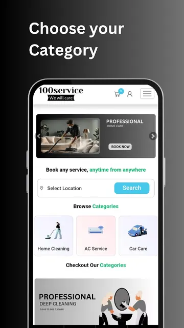 100Service screenshot 3