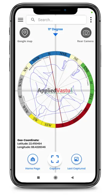 Vastu Compass by AppliedVastu screenshot 2