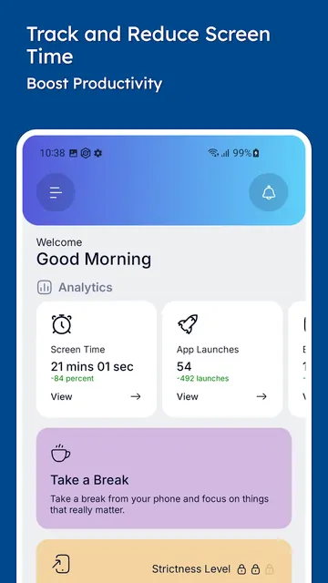 Stay Focused: Site/App Blocker screenshot 1