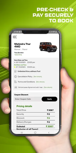 Tooros - Self Drive Car Rental screenshot 4