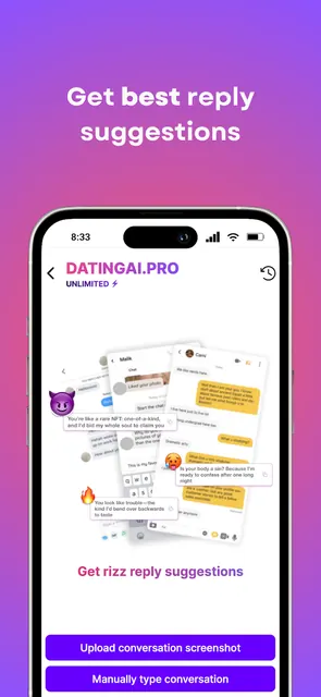 Rizz AI App DatingAI Pro screenshot 2