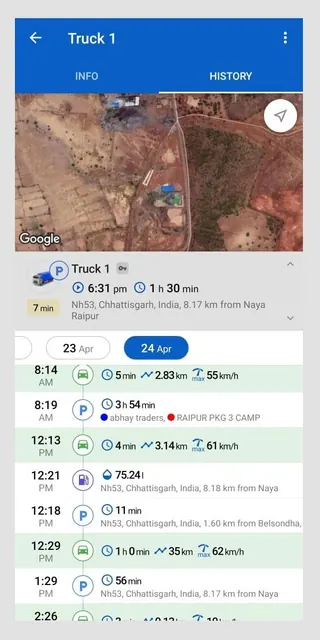 Nigraani Fuel screenshot 2