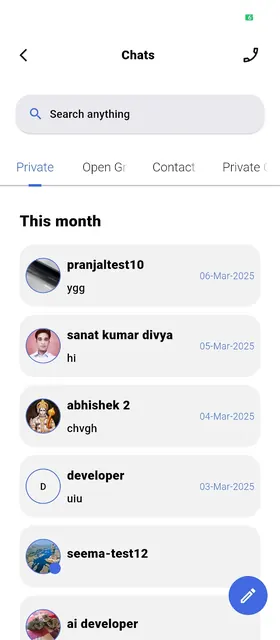 Aicicapp Social screenshot 5