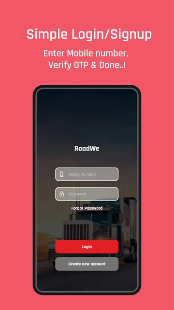 Roadwe : Create Online Bilty screenshot 2