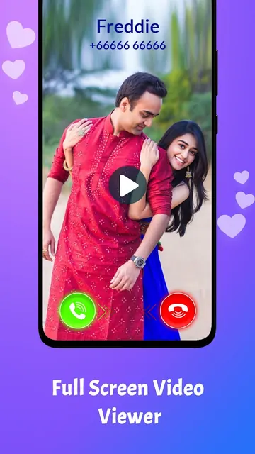 Love Video Ringtone for Incomi screenshot 2