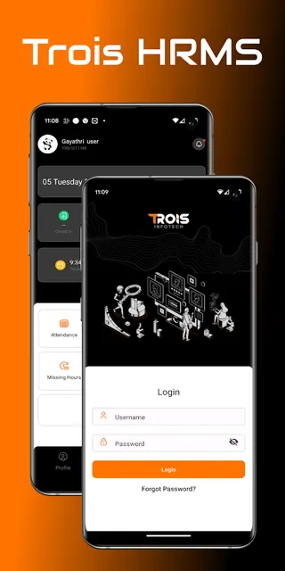 Trois HRMS screenshot 6