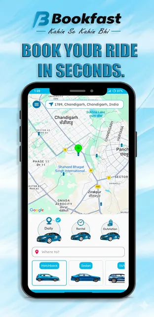 Bookfast - Request Your Ride screenshot 1