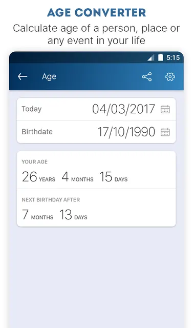Unit, Age, Time Zone Converter screenshot 4