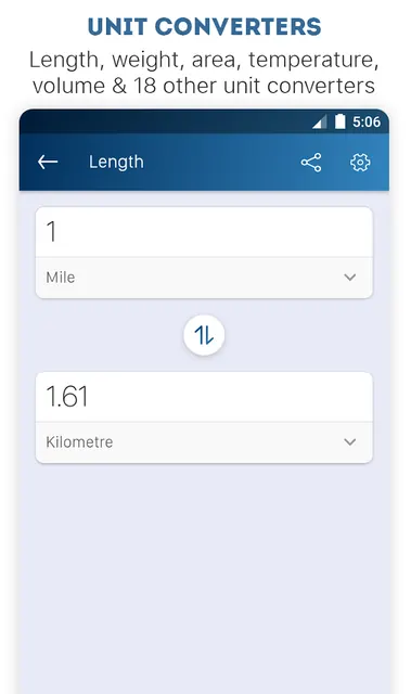 Unit, Age, Time Zone Converter screenshot 1