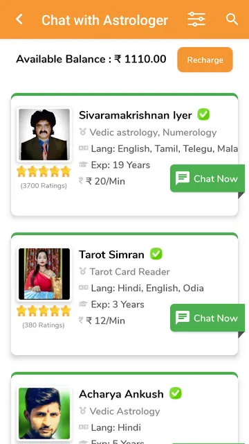 AstroChat - Online Astrologer screenshot 2