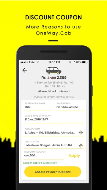One Way Cab screenshot 3