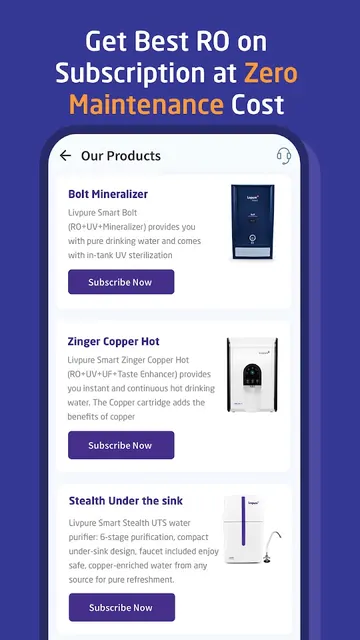 Livpure Smart screenshot 1